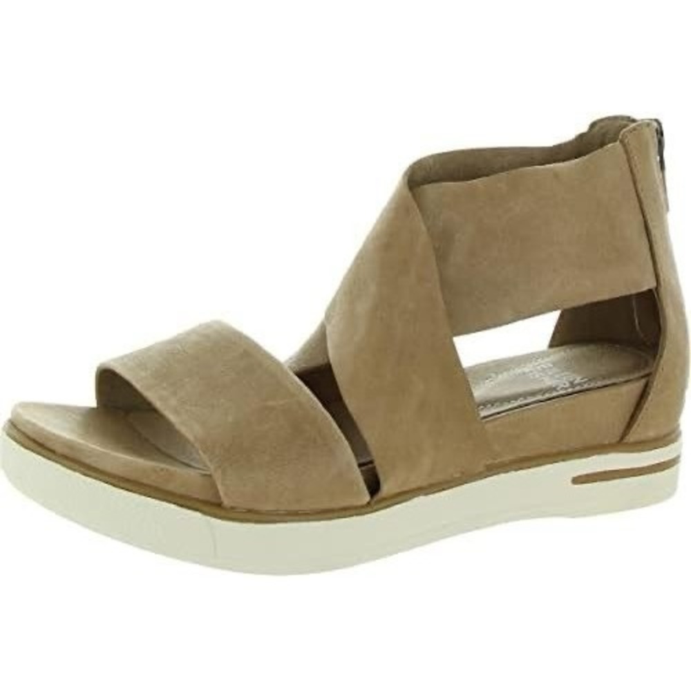 Eileen‎ Fisher Women's Sport Dress Sandal's Soft Strap Honey/Brown Size 8